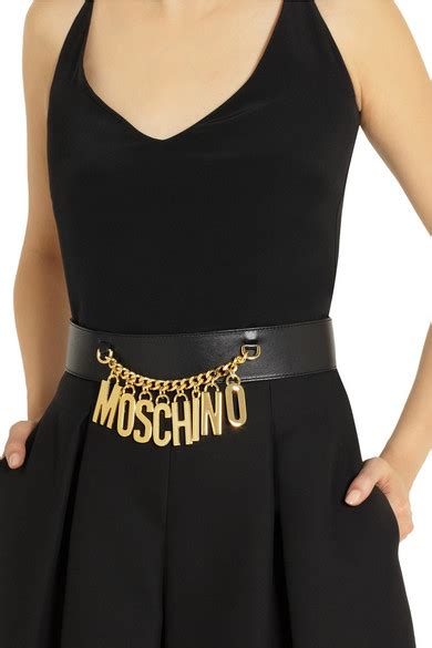 moschino waist belt.